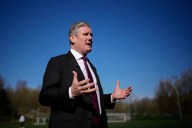 Sir Keir Starmer has been heavily criticised for Labour’s attack ad (image: Getty Images)