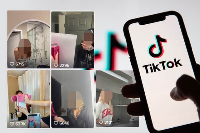 TikTok users have been left baffled by a magic mirror trend.