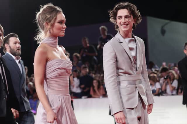 Timothee and Lily Rose Depp dated for two years (Pic:Getty)