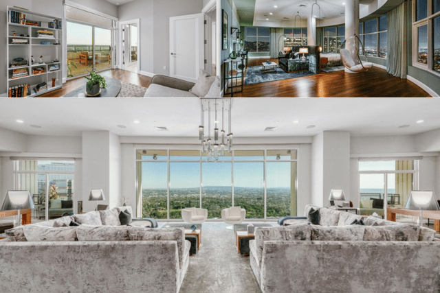 The penthouse was once owned by Friends actor Matthew Perry, who bought it originally for an estimated $20 million USD (Credit: Mega)