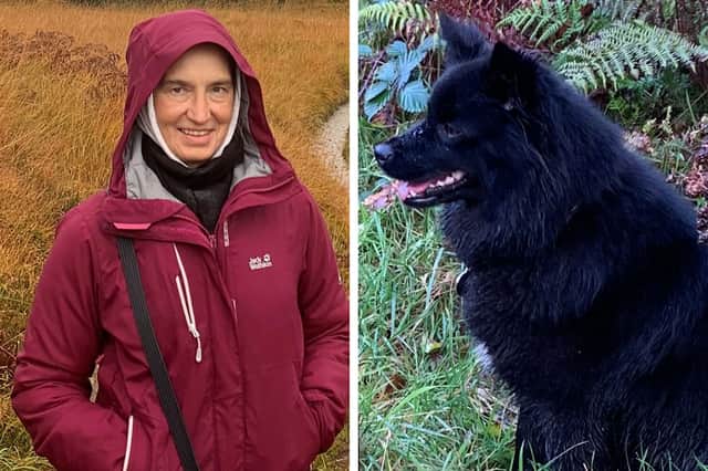 North Wales police say they have concerns for Ausra Plungiene, 56, who went walking with her dog in Snowdonia on 11 April and is now missing (Photos: North Wales Police)