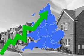Some neighbourhoods in England have seen a surge in property prices in the last year. 
