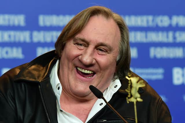 French actor Gerard Depardieu attends a press conference for the film ‘Saint Amour’ at the Berlin Film Festival in in 2016 (Photo: JOHN MACDOUGALL/AFP via Getty Images)