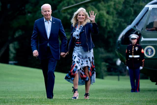 U.S. President Joe Biden and Jill Biden have been married since 1977. (Getty Images)