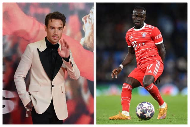 Liam Payne and Sadio Mane are trending today. Photographs by Getty
