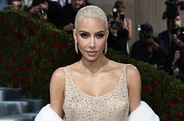 : Kim Kardashian attends The 2022 Met Gala Celebrating "In America: An Anthology of Fashion" at The Metropolitan Museum of Art on May 02, 2022 in New York City. 