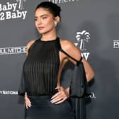  Kylie Jenner attends the 2022 Baby2Baby Gala presented by Paul Mitchell at Pacific Design Center 