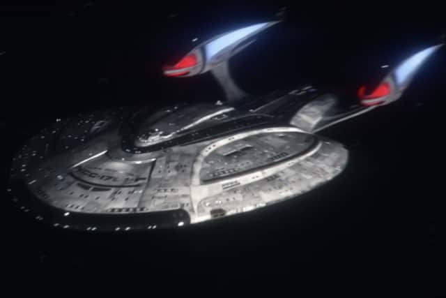 The Enterprise-D returned in Star Trek: Picard