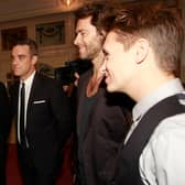 King Charles - then the Prince of Wales greets the members of Take That as he arrives to attend the Royal Variety Performance in 2010 (Photo: Eddie Keogh - WPA Pool/Getty Images)