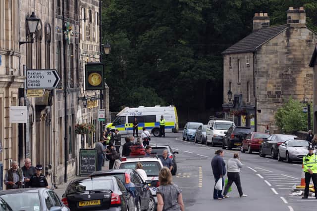 Rothbury, where Raoul Moat shot himself after police negotiations broke down, and later died in a Newcastle hospital (Photo: Dan Kitwood/Getty Images)