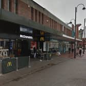 Police are hunting for two men after two teenagers were reportedly raped outside a McDonald’s in Nuneaton (Photo: Google Maps)