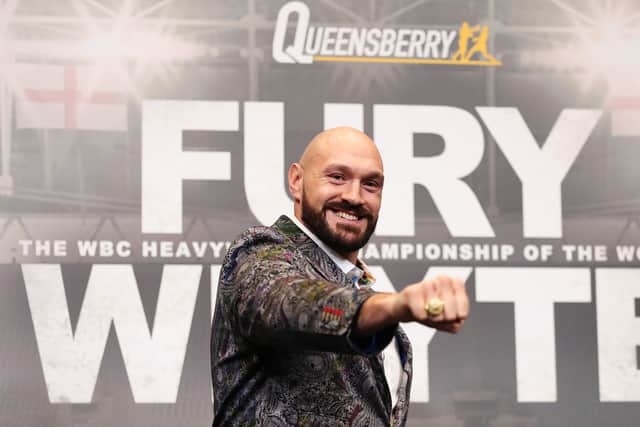 Tyson Fury is a two time world champion. (Getty Images)