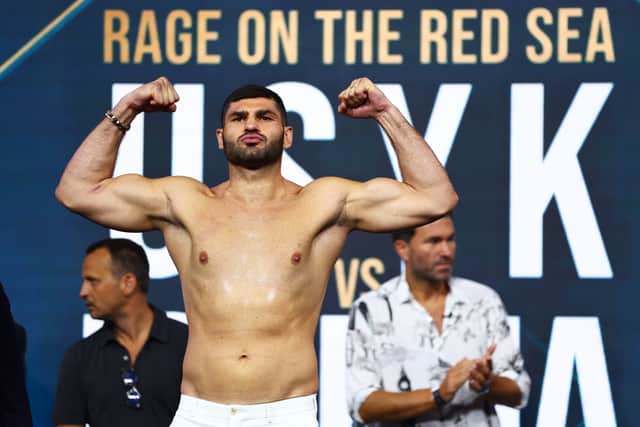 Filip Hrgovic has won all of his 15 fights. (Getty Images)