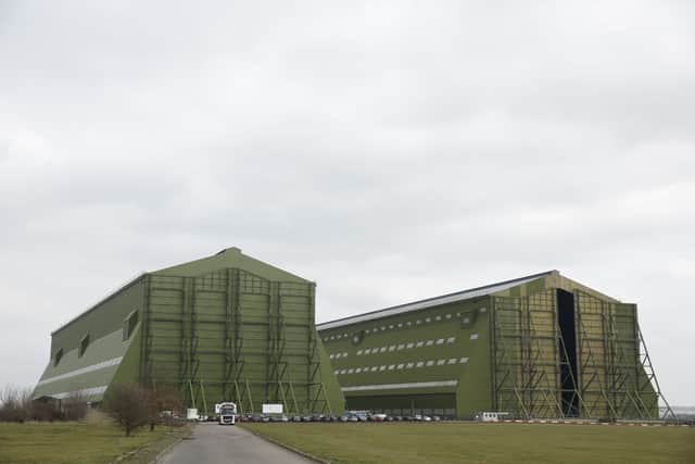 Scared of the Dark was filmed at Cardington Airfield, Bedford