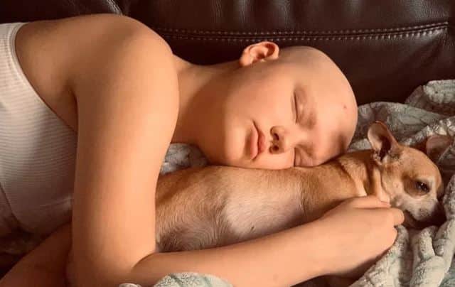 Sophie has been battling Wilms Tumour since she was 10 years old (Photo: Rebecca Walker / GoFundMe)