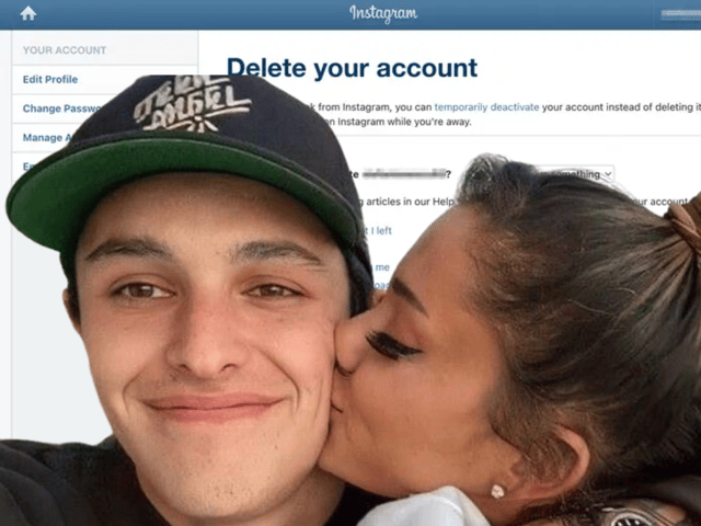 Ariana Grande fans think that Dalton Gomez and the singer are heading for a divorce, after the real estate ace closed his social media accounts (Credit: Instagram)