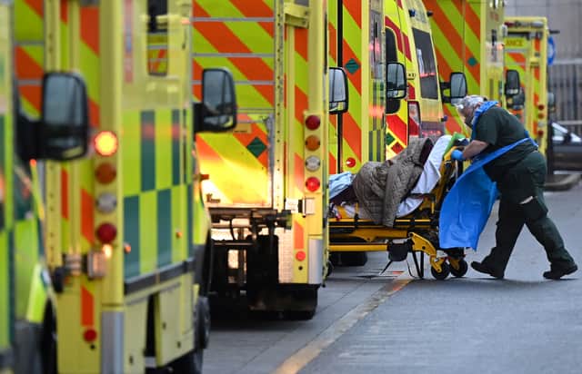 New statistics have shown that some patients in England are waiting up to two days for ambulance assistance. (Credit: Getty Images)