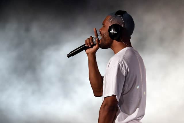 Frank Ocean performing at the 2017 Panorama Music Festival on Randall’s Island in New York (Photo: ANGELA WEISS/AFP via Getty Images)