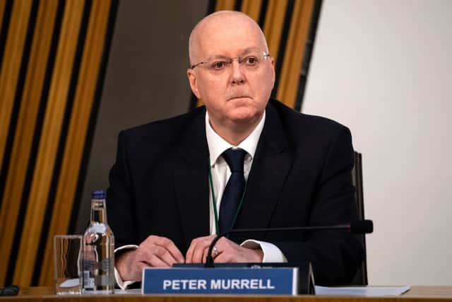 Peter Murrell was arrested then later released without charge in connection with the probe into the SNP’s funding and finances. Credit: Getty Images