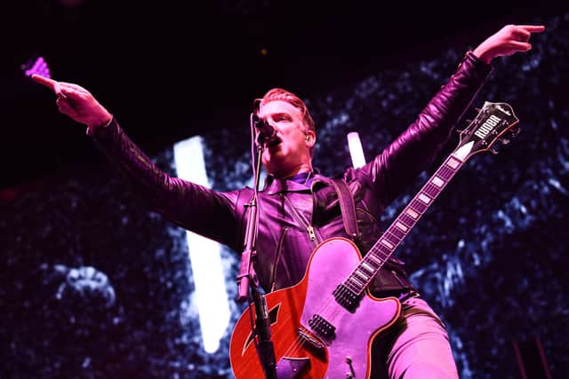 Josh Homme of Queens of the Stone Age performs onstage during KROQ Almost Acoustic Christmas 2017 at The Forum on December 9, 2017 in Inglewood, California. (Photo by Emma McIntyre/Getty Images for KROQ)