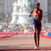 Brigid Kosgei is the youngest woman to win the London Marathon