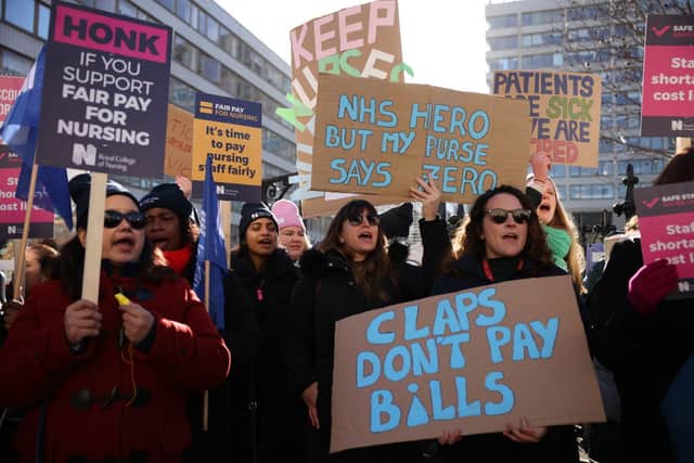 Unite has announced a fresh strike by health workers (Photo: Getty Images)