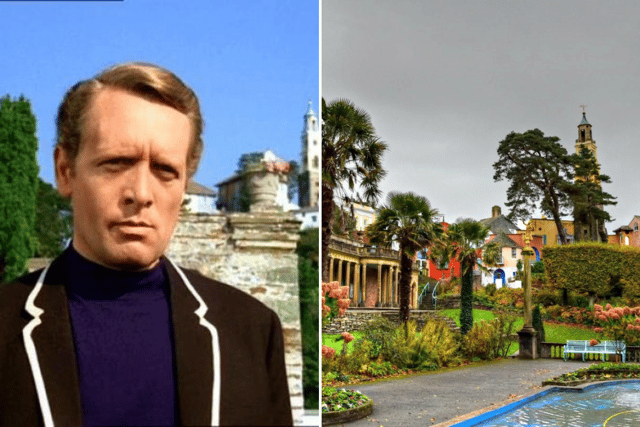 Fans of classic cult sci-fi series The Prisoner will no doubt be very familiar with the 20th-centrury architecture in the mysterious village - Portmeirion to everyone else (Credit: ITV Pictures/Visit Wales)