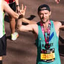 McFly drummer Harry Judd completing the London Marathon in 2022