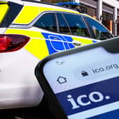 The Information Commissioner’s Office (ICO) issued the rebuke to Surrey and Sussex police forces after the rollout of an app to the work phones of 1,015 staff members that recorded all incoming and outgoing calls. Credit: Mark Hall/Getty/Adobe