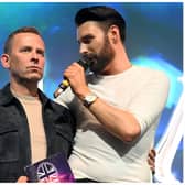 Rylan Clark and Scott Mills to host Eurovision final on BBC Radio 2. (Photo: Jeff Spicer/Getty Images) 