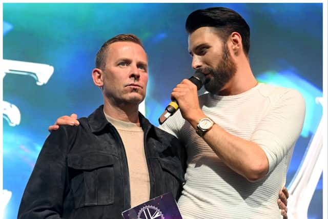 Rylan Clark and Scott Mills to host Eurovision final on BBC Radio 2. (Photo: Jeff Spicer/Getty Images) 