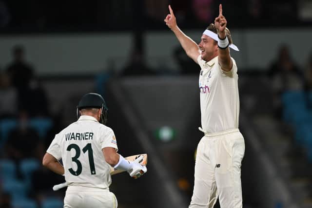Stuart Broad took David Warner’s wicket seven times during 2019 Ashes series