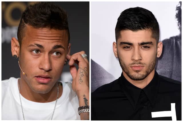 Neymar and Zayn Malik both rose to prominence during their teenage years. (Getty Images)