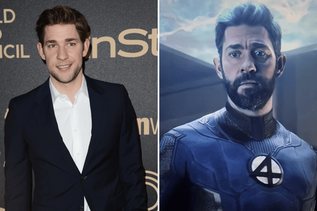 John Krasinski was long considered a great casting for Mr. Fantastic, which Marvel toyed with during Dr. Strange and the Mutiverse of Madness (Credit: Getty Images/Marvel Studios)