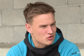 Harri Morgan penned an open letter to fans on Wednesday (Image: YouTube, Ospreys TV)