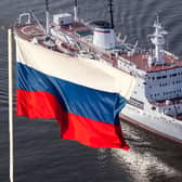 The vessel named ‘Admiral Vladimirsky’ - a Russian research ship - is believed to be involved in the reported espionage. Credit: Mil.ru/Kim Mogg