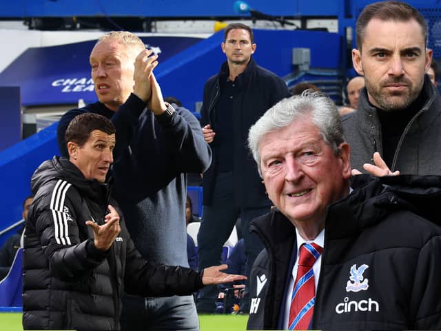 Which club has had the most managers in the Premier League era. (Getty Images/ Graphic by Kim Mogg)
