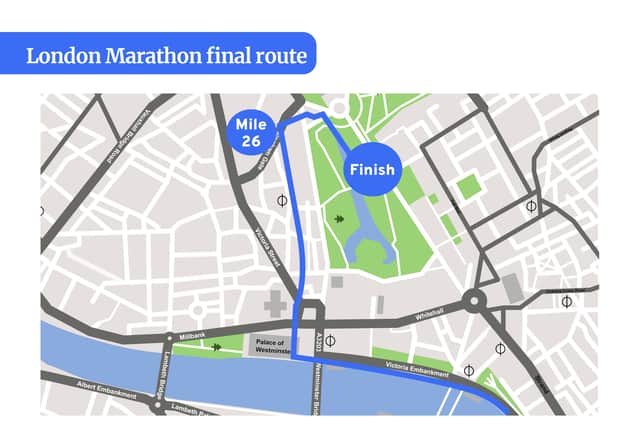 Extinction Rebellion said on its website: “The final stretch of the London marathon will intersect with The Big One”. (Photo:  NationalWorld/Kim Mogg) 
