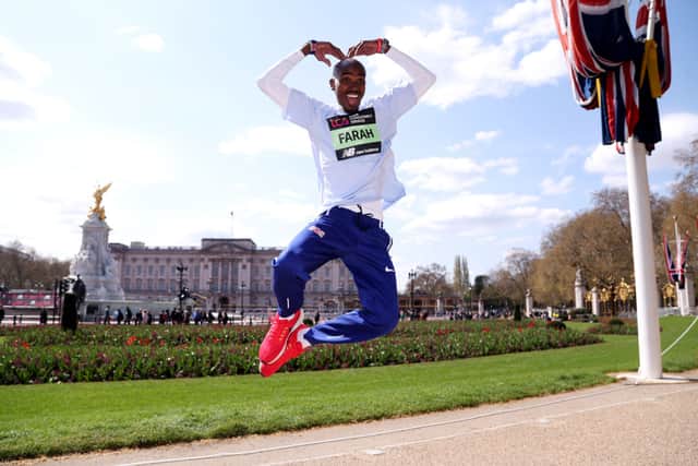 Mo Farah ahead of his final London Marathon 