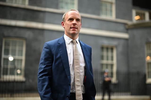Dominic Raab has resigned. Credit: Getty