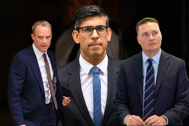 The fact that Rishi Sunak did not sack Deputy Prime Minister Dominic Raab shows he is “scared of the right wing” of the Conservative Party, says Labour’s Shadow Health Secretary Wes Streeting. Credit: Kim Mogg / NationalWorld
