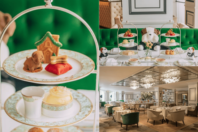 High tea at The Park Room, near the Hyde Park and Grosvenor Square procession points (Credit: Tripadvisor)