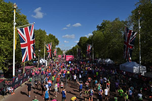 London Marathon in 2022. (Photo by GLYN KIRK/AFP via Getty Images)
