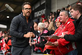 US actor and Wrexham owner Ryan Reynolds. Picture: OLI SCARFF/AFP via Getty Images