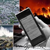 Overseas, mobile emergency alert systems can be used to let communities know about evacuations, or impending disasters like floods or fires (Photos: Adobe Stock)