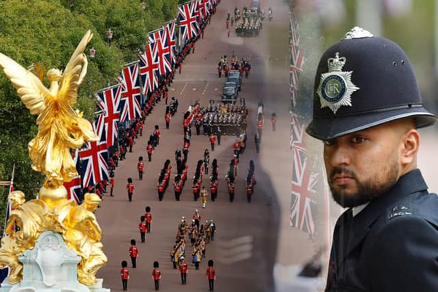 Emergency services spent tens of millions of pounds on the Queen's funeral and mourning period. (Image:NationalWorld/Kim Mogg)