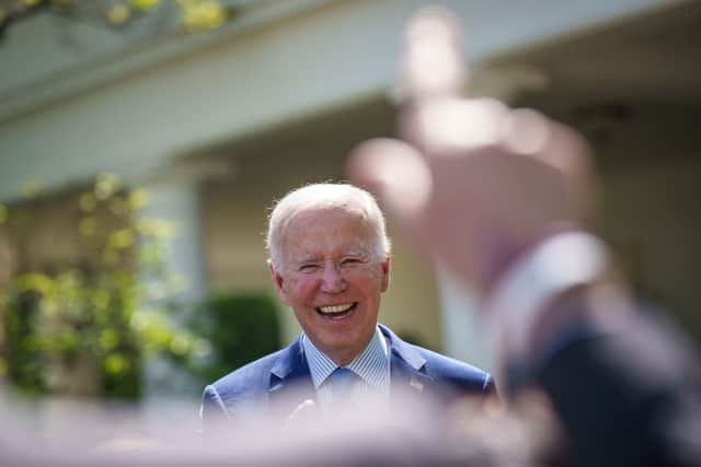 US President Joe Biden has formally announced his bid for re-election in 2024 (Photo by Drew Angerer/Getty Images)