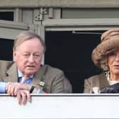 Andrew Parker Bowles OBE and Queen Camilla have kept a friendly relationship ever since their divorce in 1995 - Credit: Getty