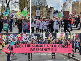 Extinction Rebellion says the UK is being driven “over a cliff”.  (Photo: Isabella Boneham/NationalWorld) 