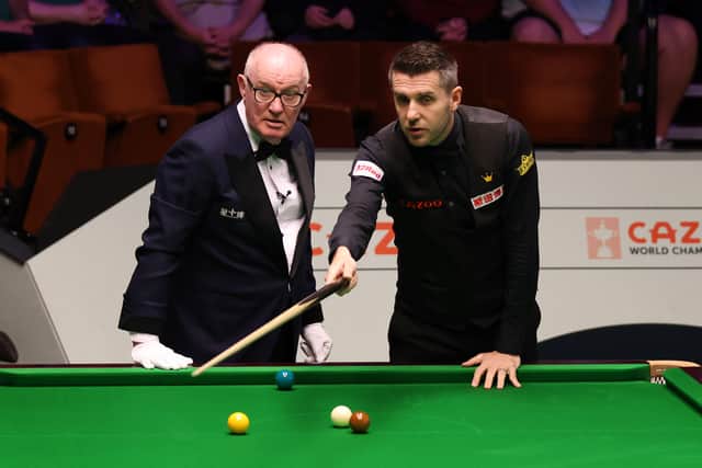 Mark Selby beat Gary Wilson at round 2 of the Snooker World Championship at the Crucible 